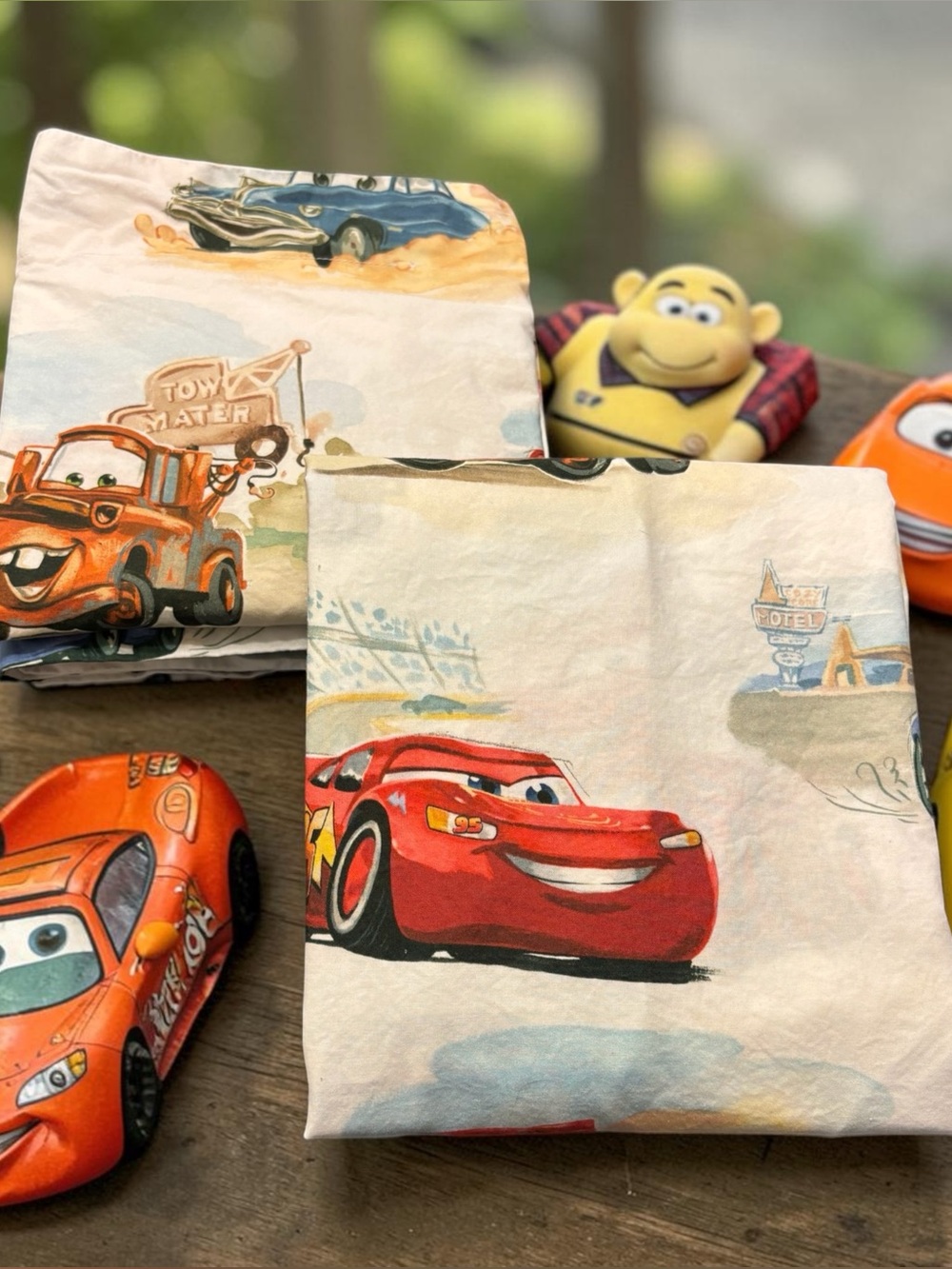 Pottery Barn Kids Disney Pixar Cars Set 2 Pillow Shams Standard 26”x 20”